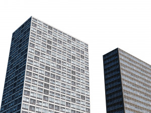 office buildings set 3D Model