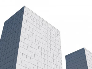 office buildings set 3D Model
