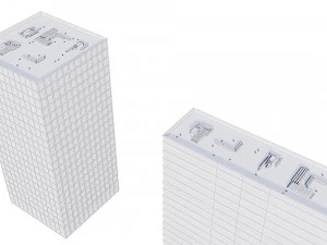 office buildings set 3D Model