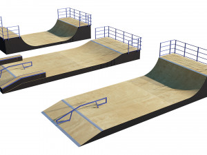 skate park 3D Модель