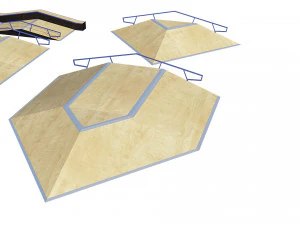 skate park 3D Model