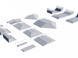 skate park 3D Модель