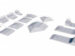 skate park 3D Модель