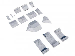 skate park 3D Model