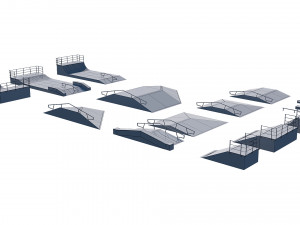 skate park 3D Модель