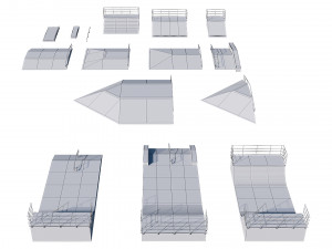 skate park 3D Модель