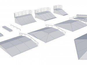 skate park 3D Модель