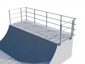 skate park 3D Model