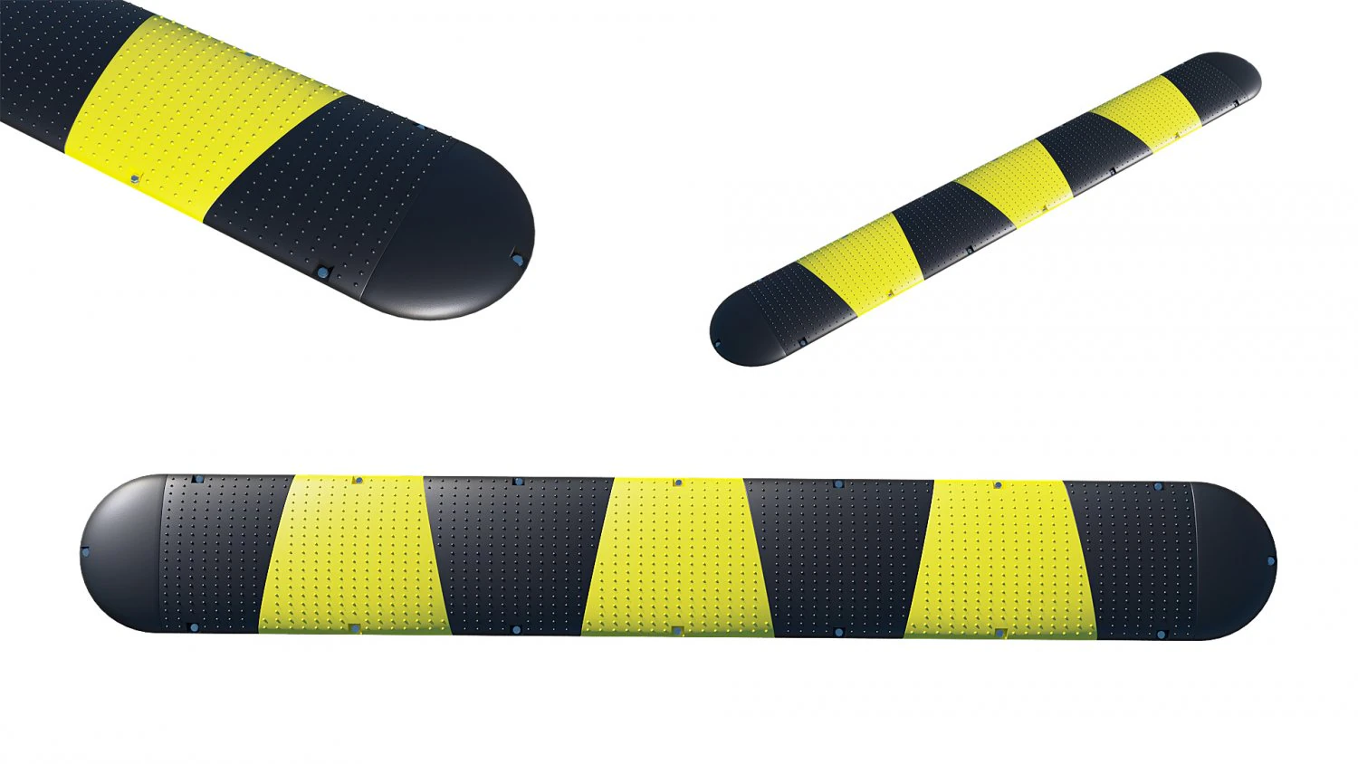 traffic speed bump 3D Model .c4d .max .obj .3ds .fbx .stl .blend 