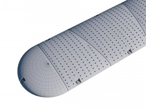 traffic speed bump Model 3D