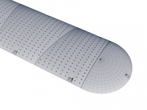 traffic speed bump Model 3D