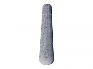traffic speed bump 3D 模型