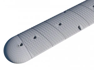 traffic speed bump 3D Model