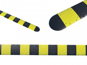 traffic speed bump 3D Model