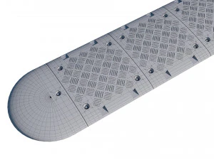 traffic speed bump 3D Model