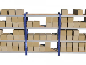 warehouse racking 3D Model