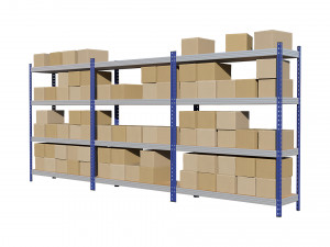 warehouse racking Model 3D