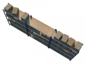 warehouse racking 3D Model