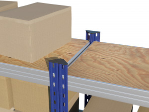 warehouse racking Model 3D