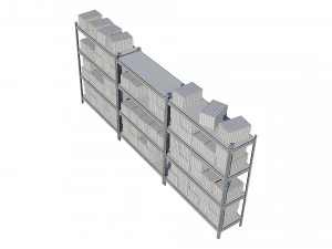 warehouse racking 3D Model