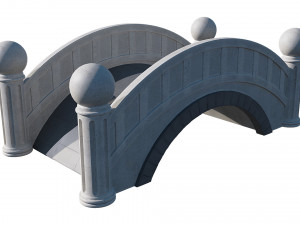 small stone bridge 3D Model