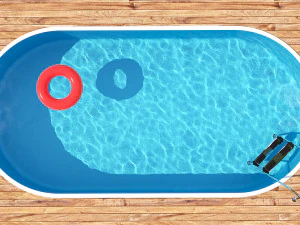 swimming pool summer fun 3D Model