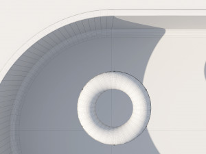 swimming pool summer fun 3D 模型