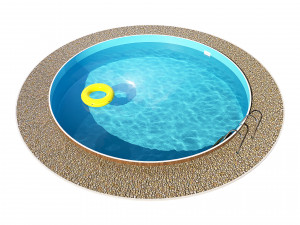 swimming pool azuro 402dl 3D मॉडल