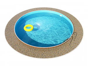swimming pool azuro 402dl 3D Model