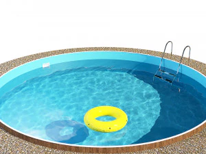 swimming pool azuro 402dl 3D Model