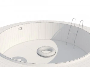 swimming pool azuro 402dl 3D Model