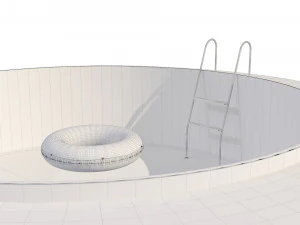 swimming pool azuro 402dl 3D Model