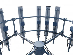telecommunication tower 3D Model