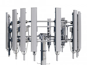 telecommunication tower Modello 3D