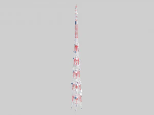 telecommunication tower 3D Model