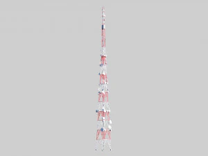 telecommunication tower 3D Model