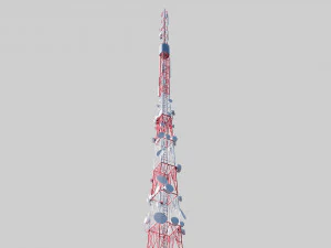 telecommunication tower 3D Model