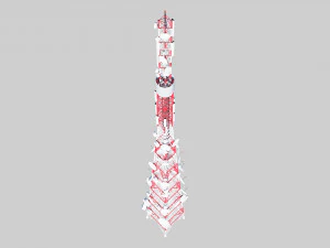 telecommunication tower 3D Model