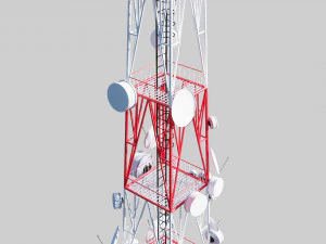 telecommunication tower 3D Model