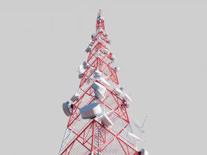 telecommunication tower 3D Model
