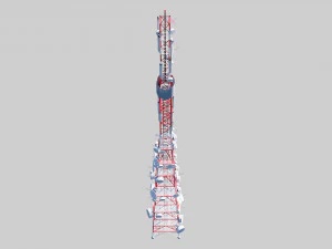 telecommunication tower 3D Model