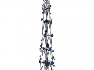 telecommunication tower 3D Model