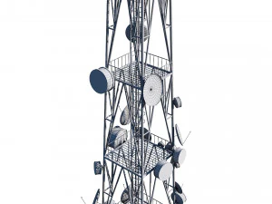 telecommunication tower 3D Model
