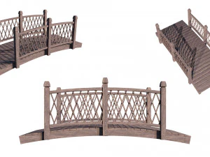 ponte do jardim Modelo 3D