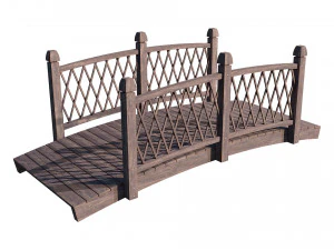 garden bridge 3D Model