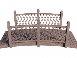 garden bridge 3D Model