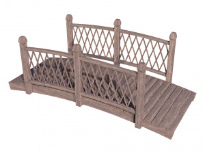 garden bridge 3D Model