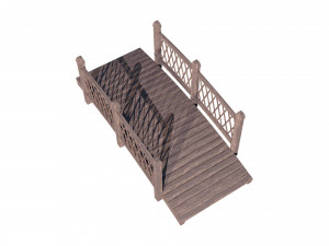garden bridge 3D Model