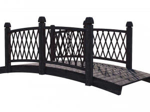 garden bridge 3D Model