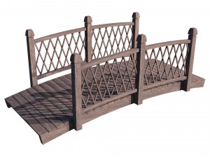 garden bridge 3D Model